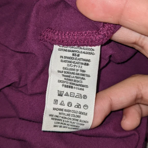 We The Free Purple Top - Picture 4 of 5